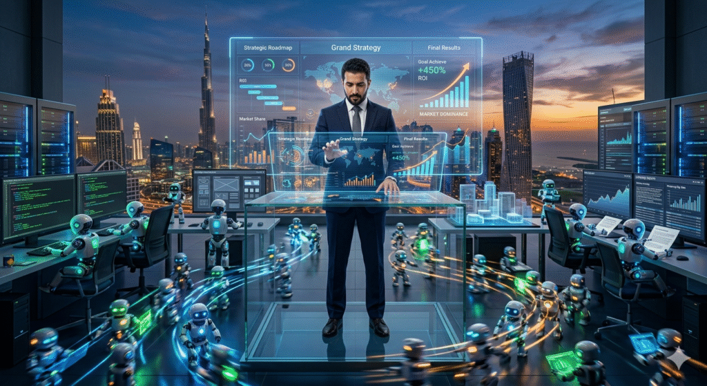 1775478417356-1024x559 استثمار الذكاء الاصطناعي في 2026: كيف تضاعف دخلك وتسبق المنافسين (بعيداً عن خرافات الثراء السريع)؟