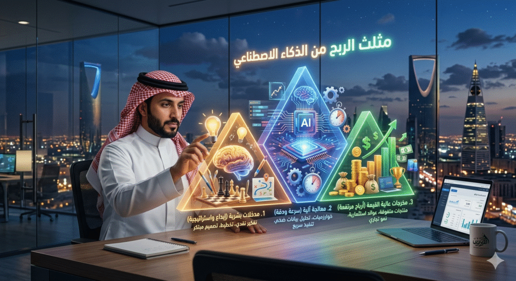1775478477400-1024x559 استثمار الذكاء الاصطناعي في 2026: كيف تضاعف دخلك وتسبق المنافسين (بعيداً عن خرافات الثراء السريع)؟