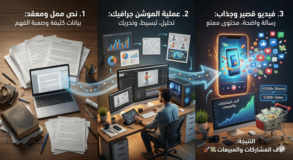 1775465653867-1024x559 الربح من الموشن جرافيك في 2026: كيف تحول الرسوم المتحركة إلى عقود شهرية ثابتة؟