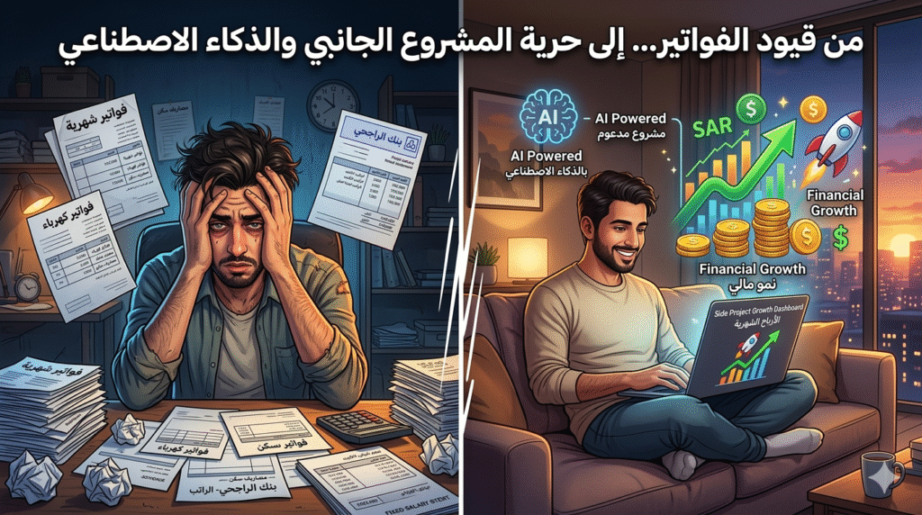 1773406973867-1024x572 تعزيز الدخل بالذكاء الاصطناعي: كيف تبني مصدر دخل إضافي في 2026 دون ترك وظيفتك؟