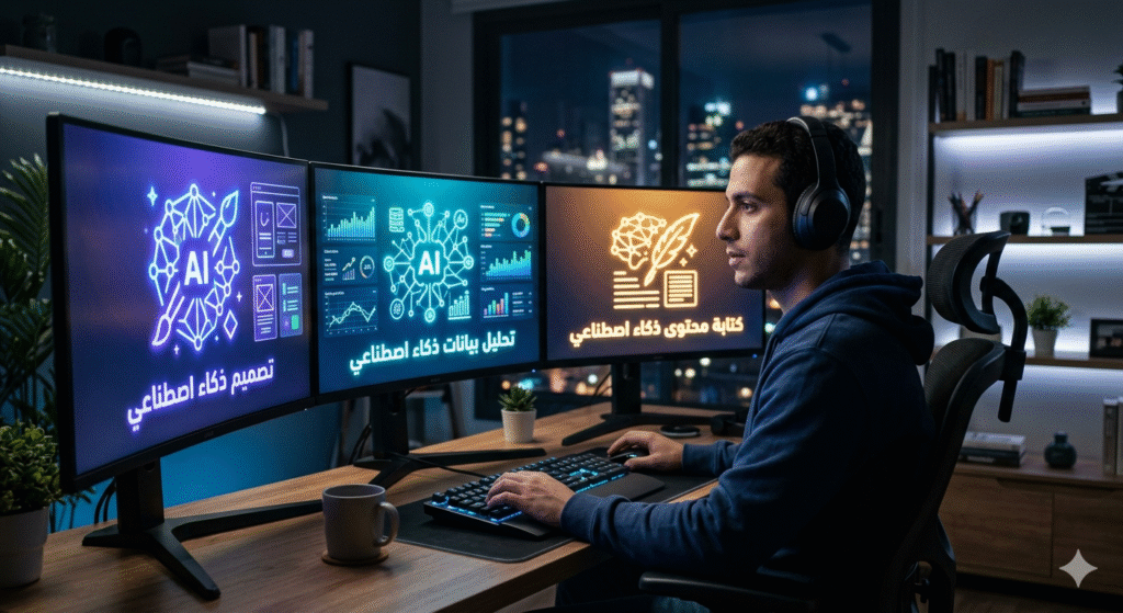 1775111290954-1024x559 الذكاء الاصطناعي في 2026: كيف تحول الأدوات الذكية إلى "فريق عمل" لنجاحك الرقمي؟