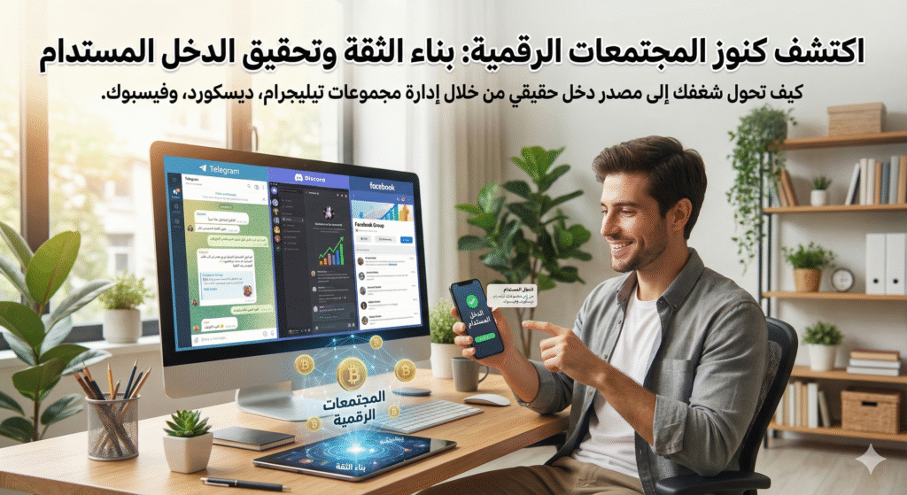 Gemini_Generated_Image_zgctvkzgctvkzgct-1024x559 اكتشف كنوز المجتمعات الرقمية: بناء الثقة وتحقيق الدخل المستدام