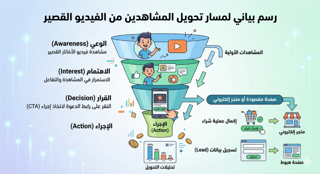 1772801577172-1024x559 تحويل الأفاتار الذكي إلى آلة ربح: دليل 2026 الشامل لصناعة المحتوى على تيك توك وإنستغرام