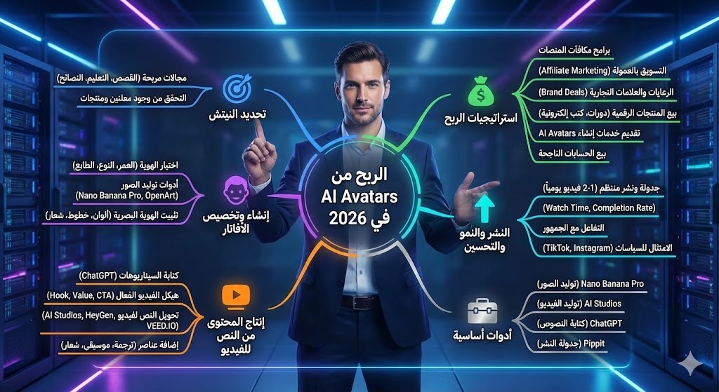 unnamed-1 تحويل الأفاتار الذكي إلى آلة ربح: دليل 2026 الشامل لتيك توك وإنستغرام