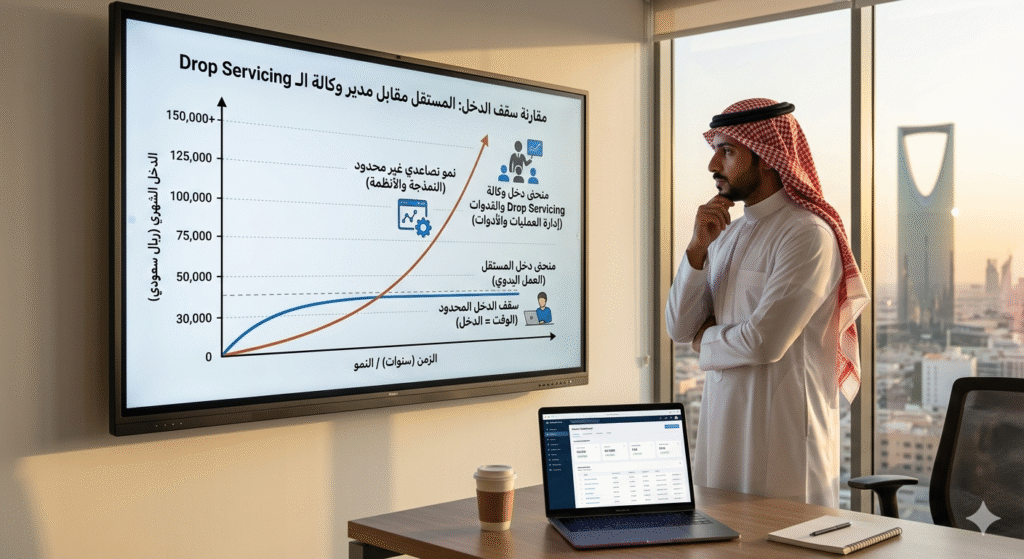 1776502287897-1-1024x559 نموذج (Drop Servicing) المطور: كيف تدير وكالة خدمات رقمية متكاملة بالاستعانة بالمساعدين الأذكياء؟