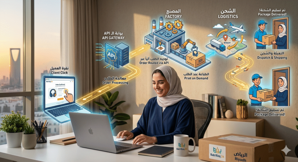 1776503491414-1024x559 تجارة بلا مستودعات: كيف تدمج الذكاء الاصطناعي مع الطباعة عند الطلب لبناء علامتك في 2026؟ الجزء الثاني