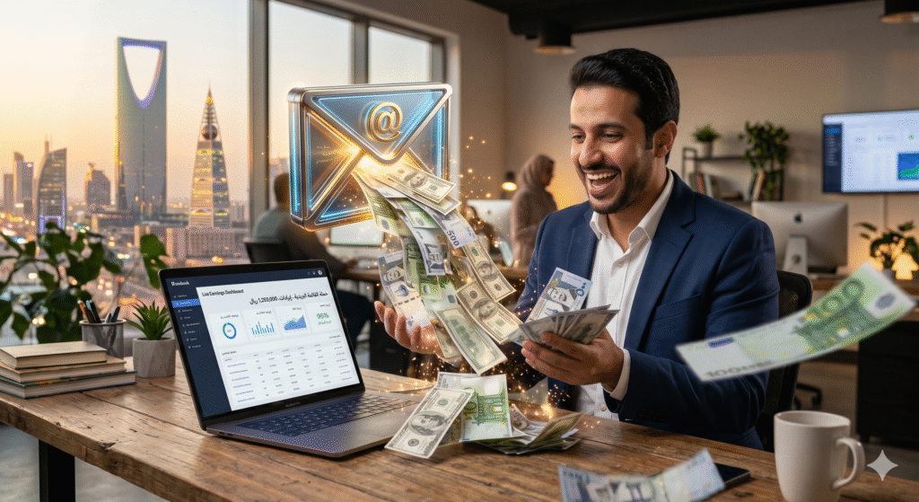 Gemini_Generated_Image_75f5x575f5x575f5-1024x559 الاقتصاد البريدي: لماذا تعتبر النشرات المدفوعة الملاذ الآمن لصناع المحتوى في 2026؟